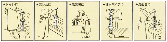 トイレや流し台 排水パイプのつまりをすばやく解消するポンプ 折原製作所